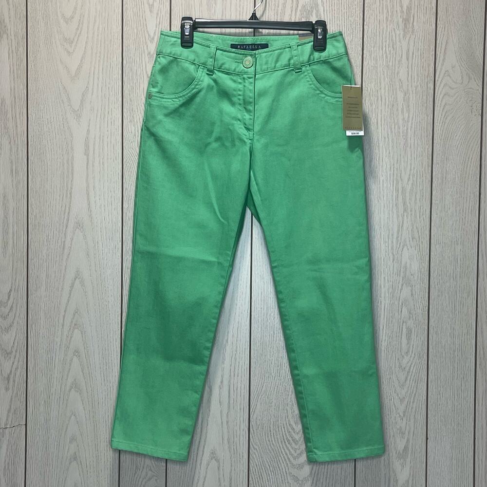 Rafaella Vibrant Green Capris